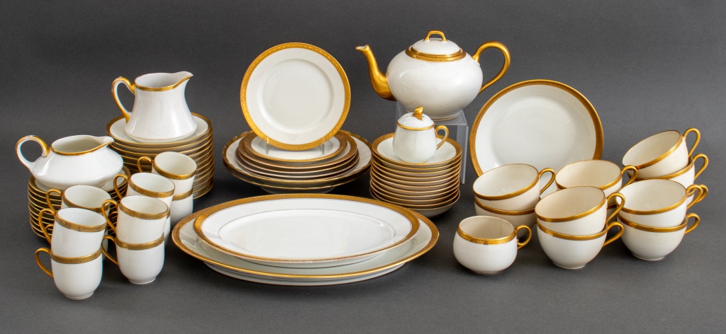 FRENCH LIMOGES PORCELAIN ASSEMBLED