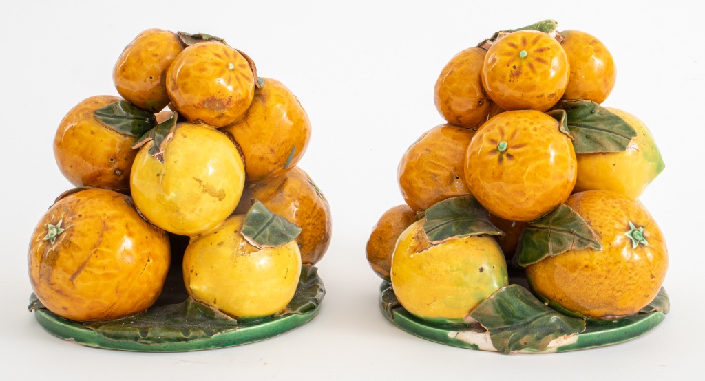 PORTUGUESE GLAZED CERAMIC CITRUS