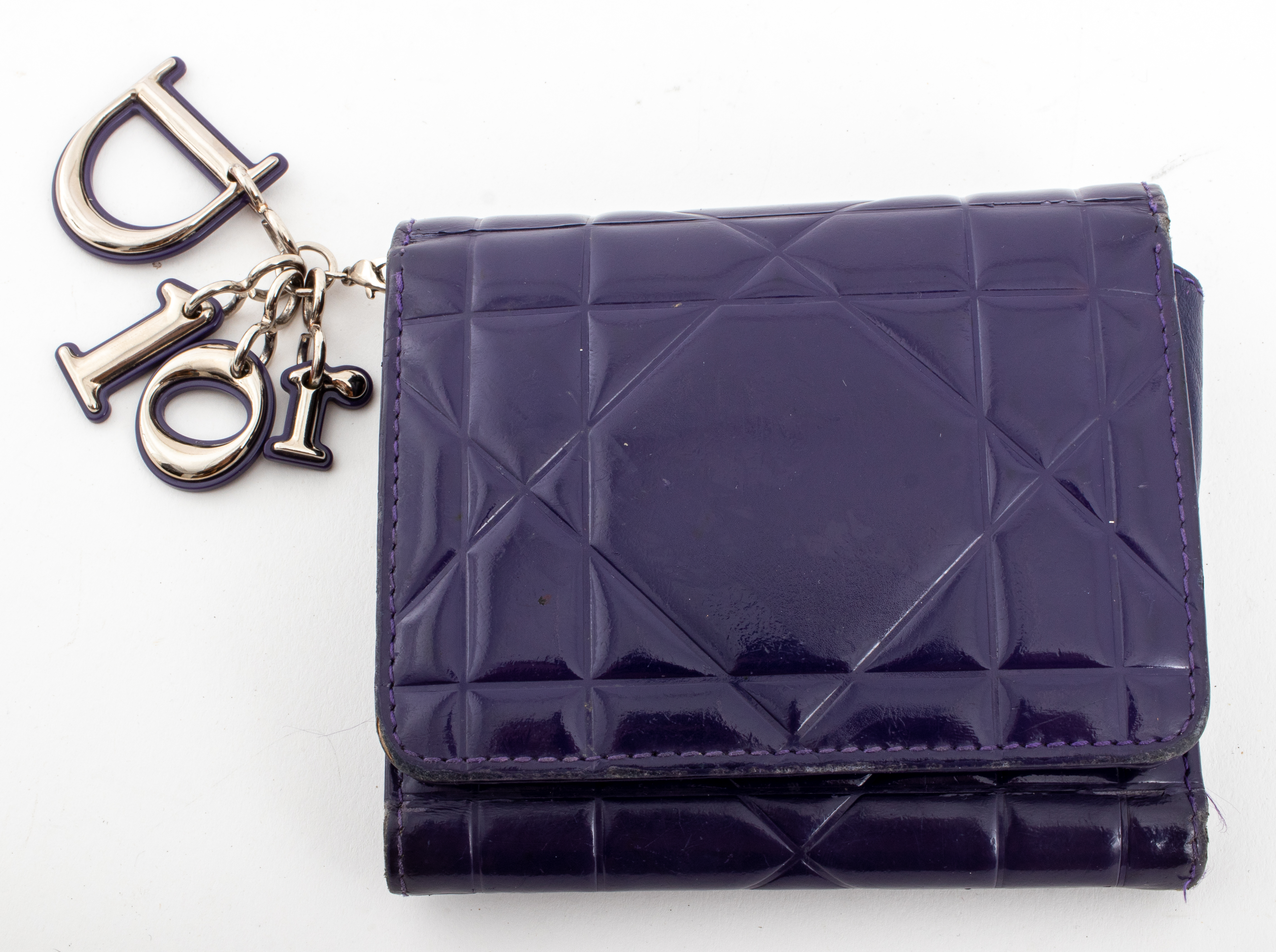 CHRISTIAN DIOR "LADY DIOR" PURPLE