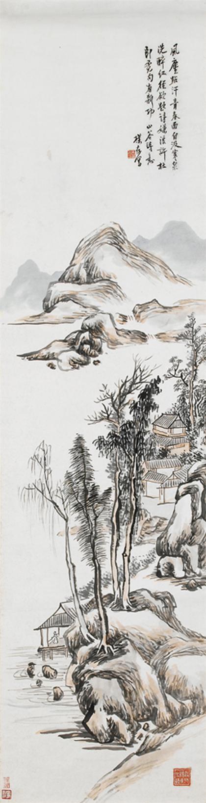 HUANG BIN-HUNG  chinese, (1864-1955),