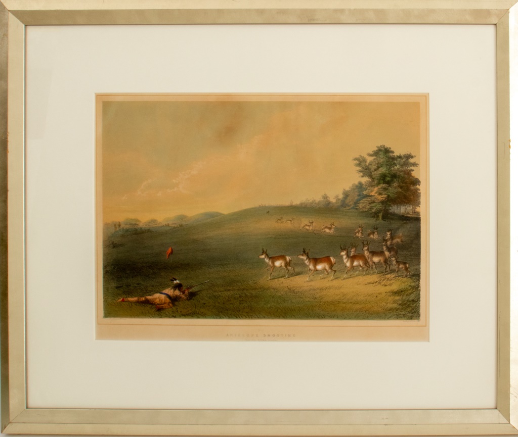 GEORGE CATLIN ANTELOPE SHOOTING  2fc7a3