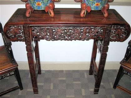 Chinese hardwood altar table  4c747