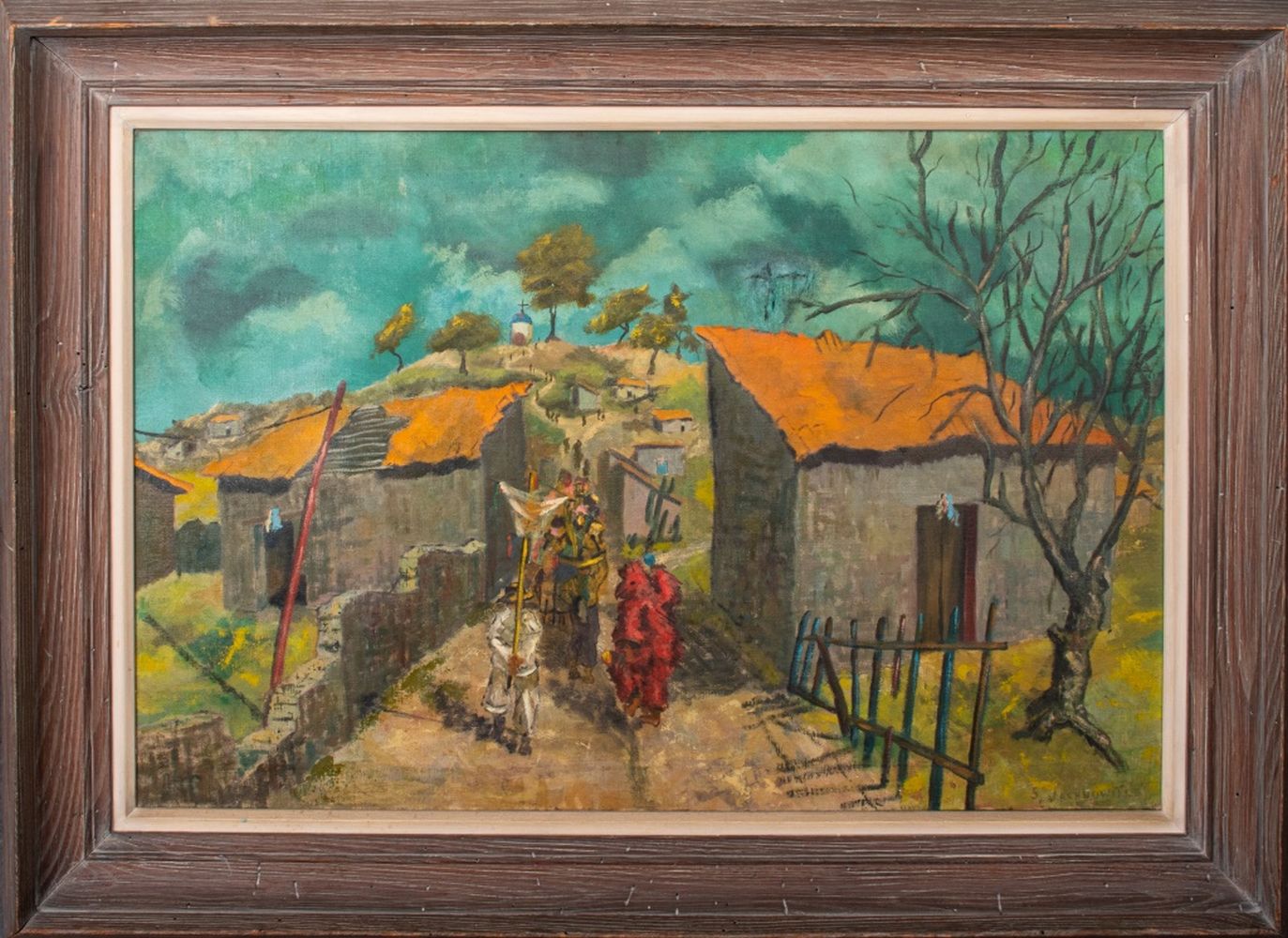 S. JACKHOWITZ "VILLAGE PROCESSION"