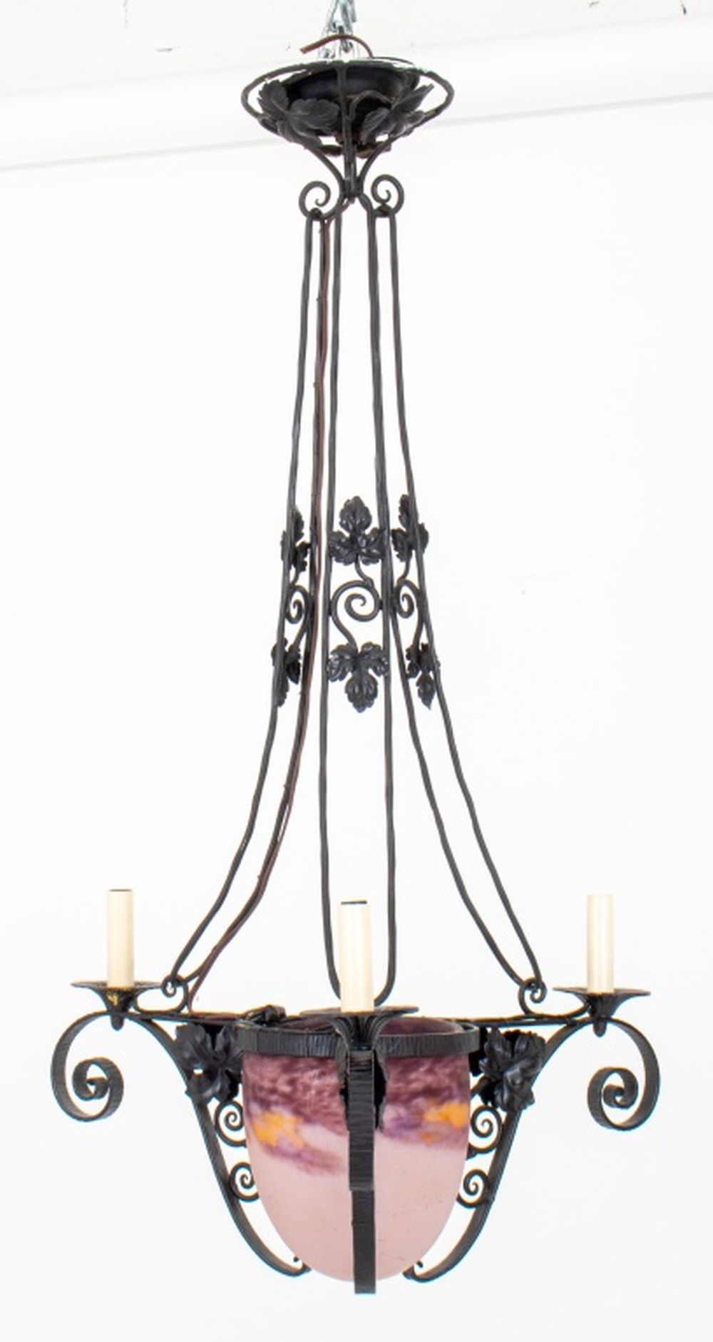 ART DECO STYLE WROUGHT IRON HALL 2fc94a