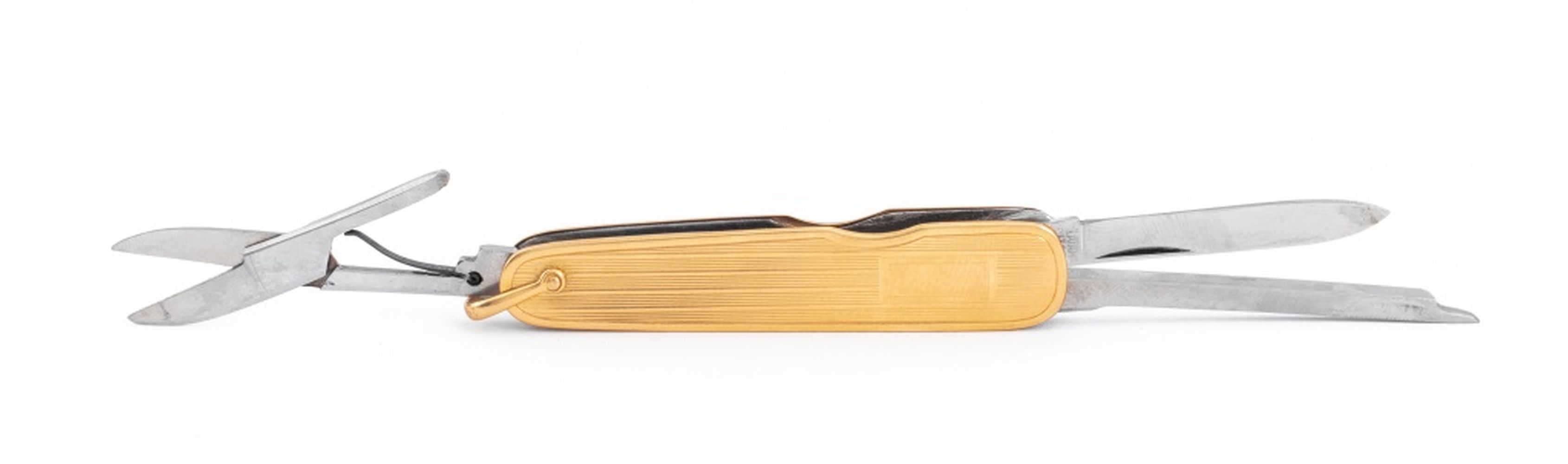 14K YELLOW GOLD POCKET KNIFE 14K yellow