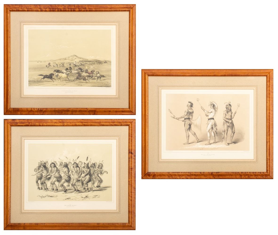 GEORGE CATLIN N A INDIAN COLLECTION  2fca8c