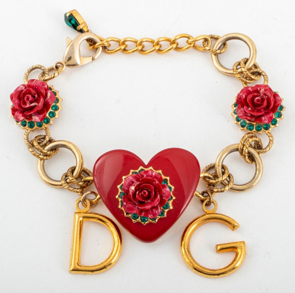 DOLCE GABBANA ROSE HEART MOTIF 2fcab8