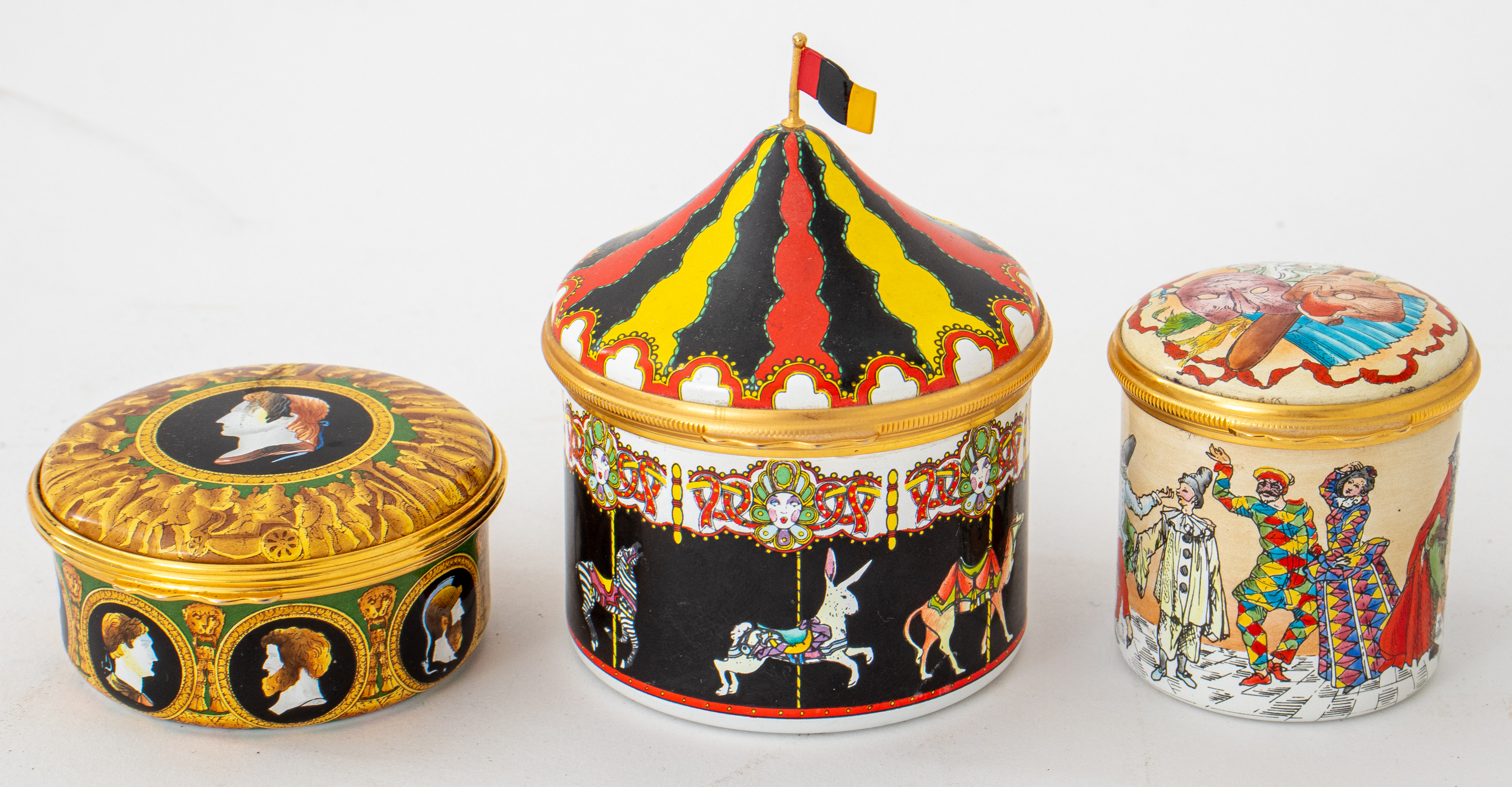 BRITISH HALCYON DAYS ENAMEL BOXES  2fcbaa