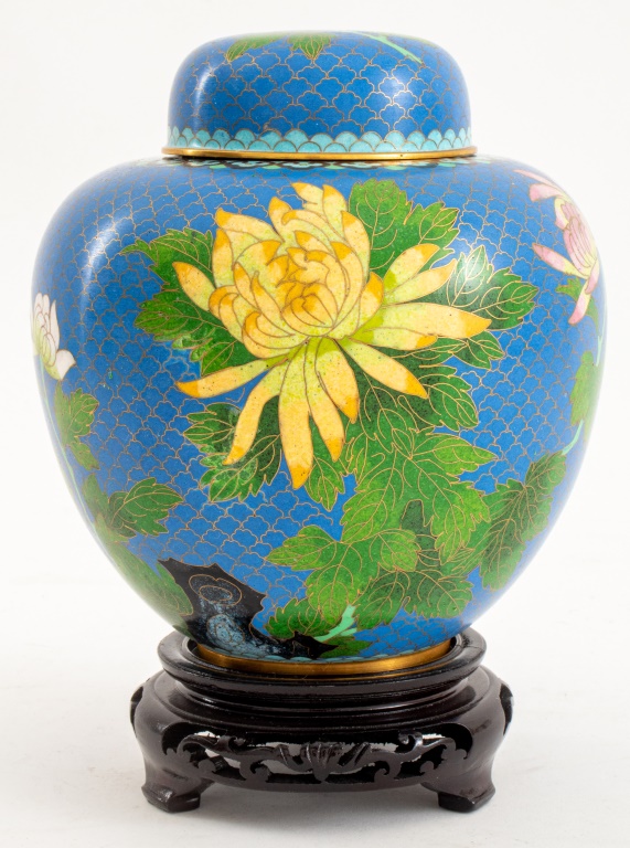 CHINESE CLOISONNE ENAMEL COVERED 2fcbb9