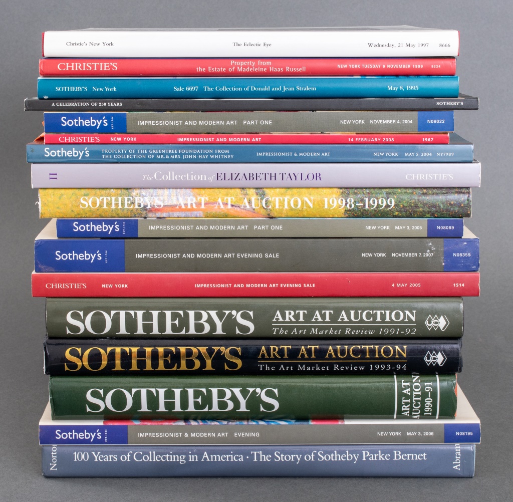 SOTHEBY S CHRISTIE S PUBLICATIONS  2fcbbe