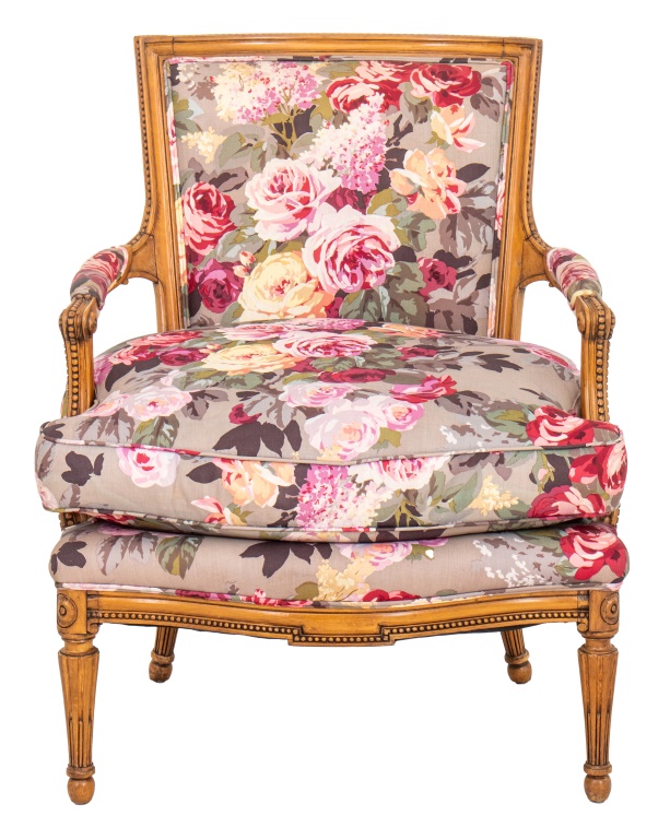 LOUIS XVI STYLE UPHOLSTERED ARM 2fcbe2