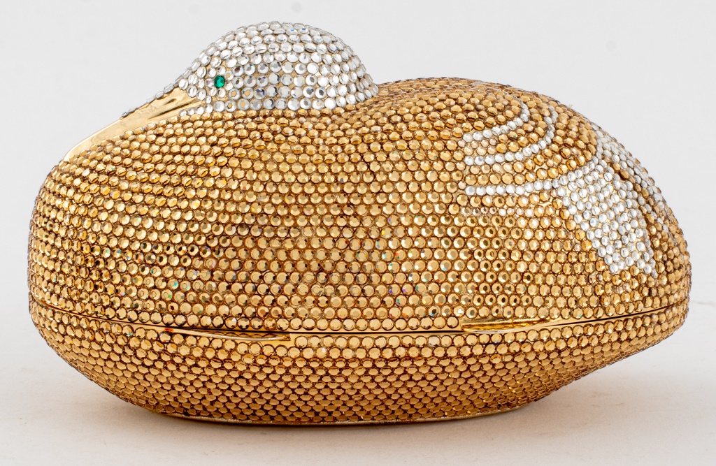 JUDITH LEIBER CRYSTAL COVERED DUCK 2fcca4