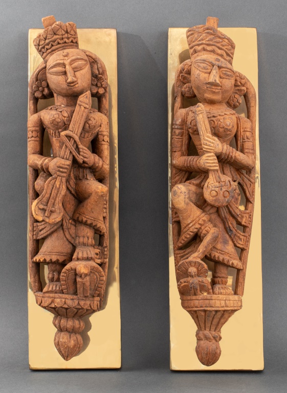 SOUTHEAST ASIAN CARVED WOOD APSARA 2fcd05