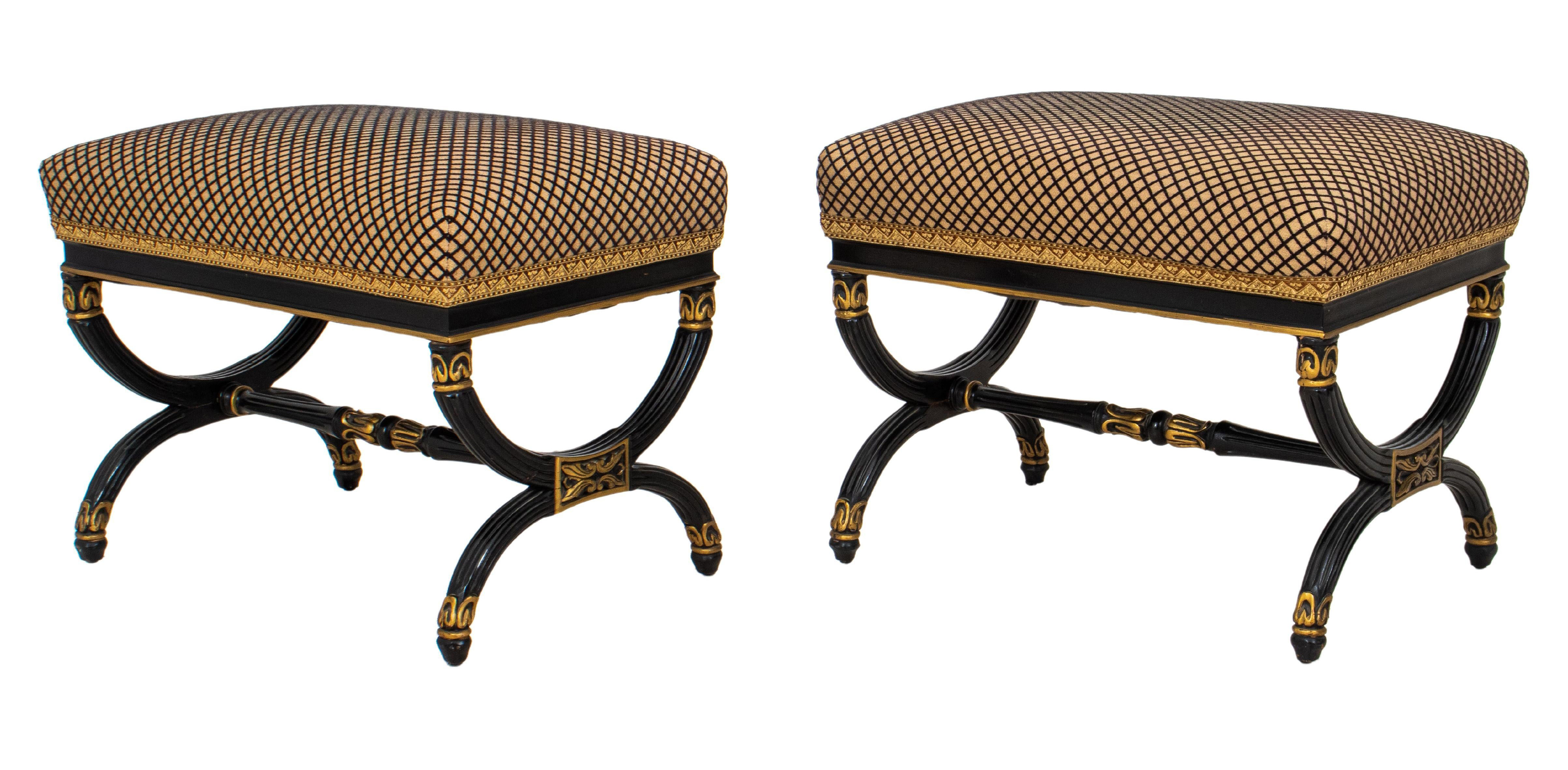 REGENCY STYLE PARCEL GILT EBONIZED 2fcd62