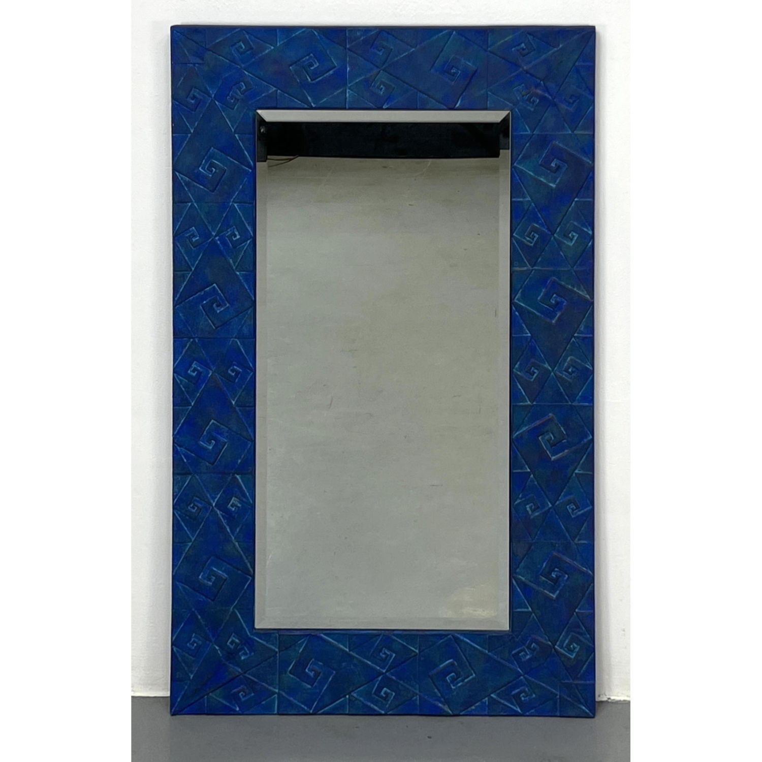 Artisan Made Textured Blue Framed