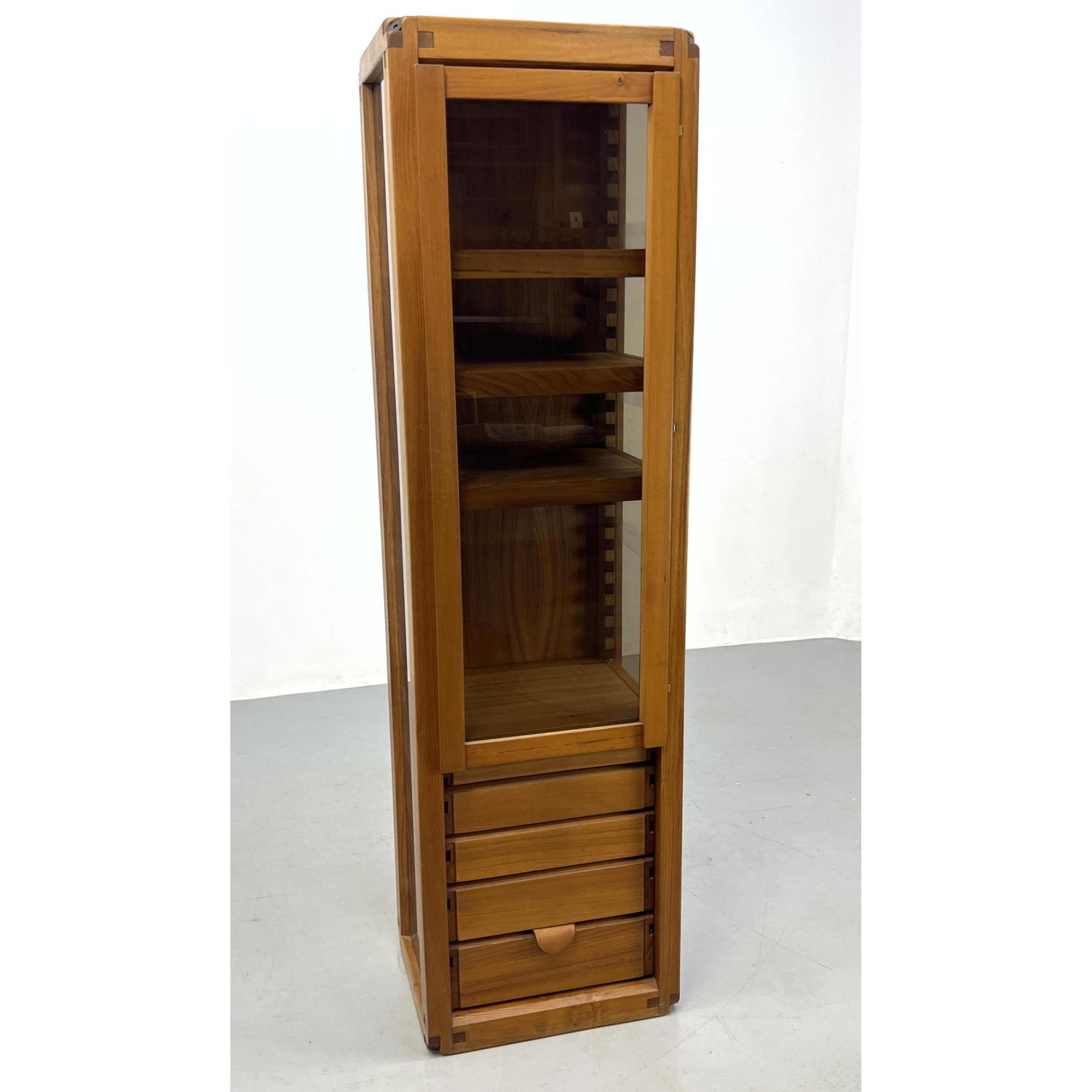 Tall Pierre Chapo Display Cabinet