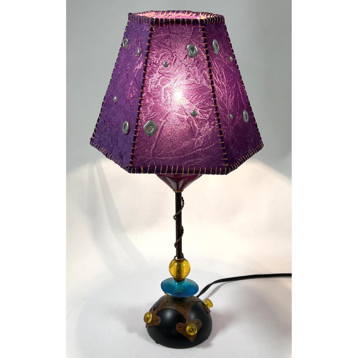 Artisan Hand Crafted Fantasy Table Lamp.