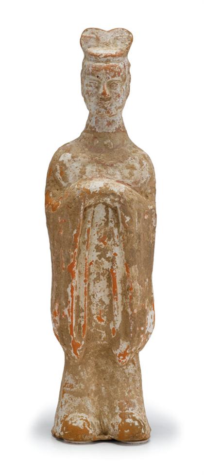Large Chinese pottery burial attendant 4c7df