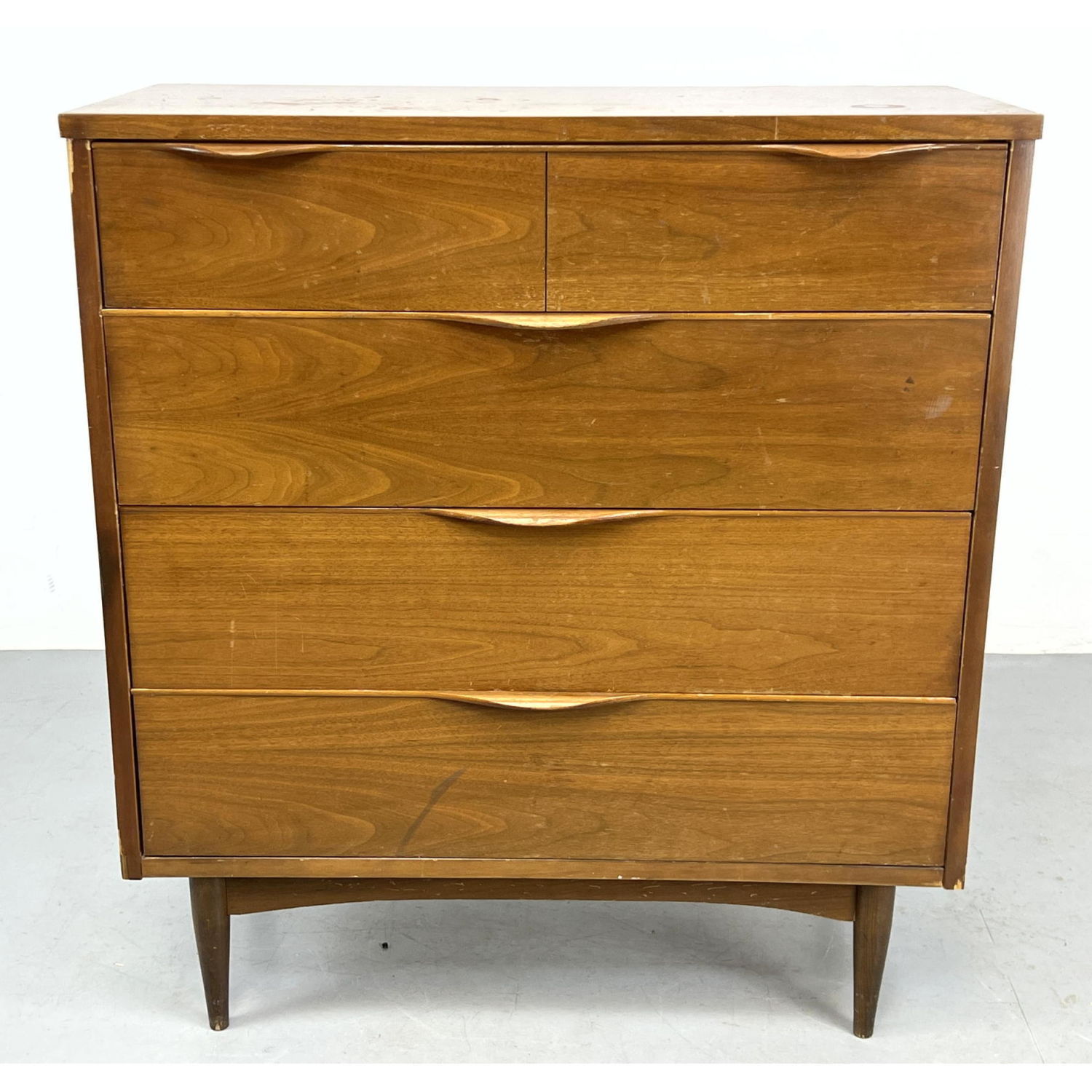 American Modern Tall Chest Dresser.