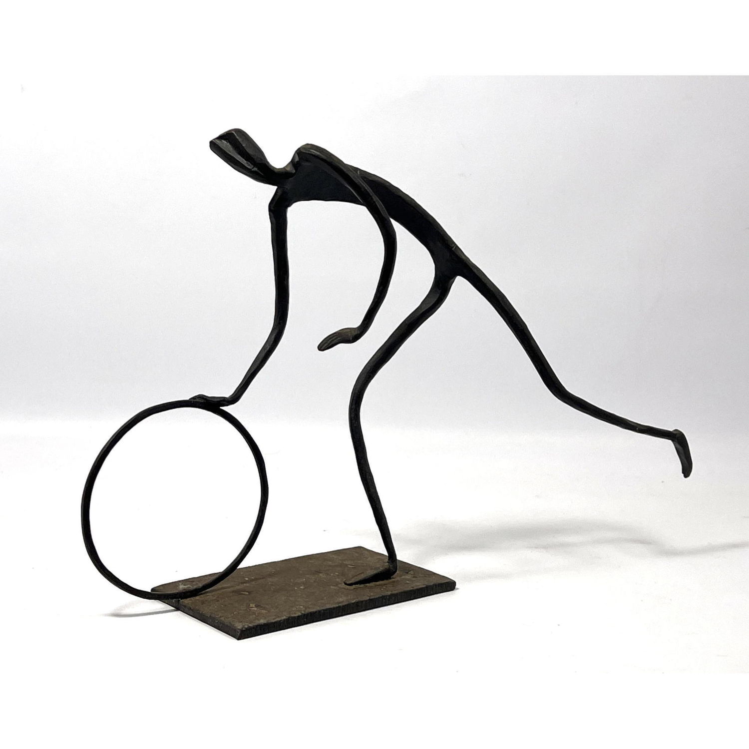Modernist Metal Figural Sculpture  2fcee7