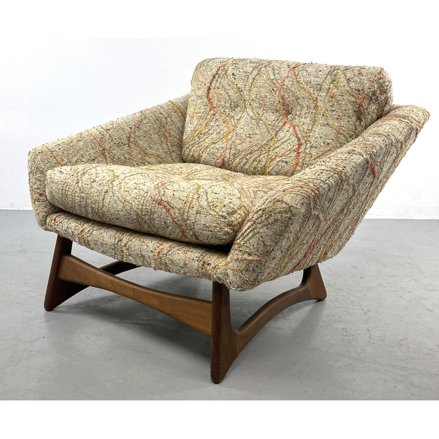 Adrian Pearsall Walnut Lounge Chair  2fcf93