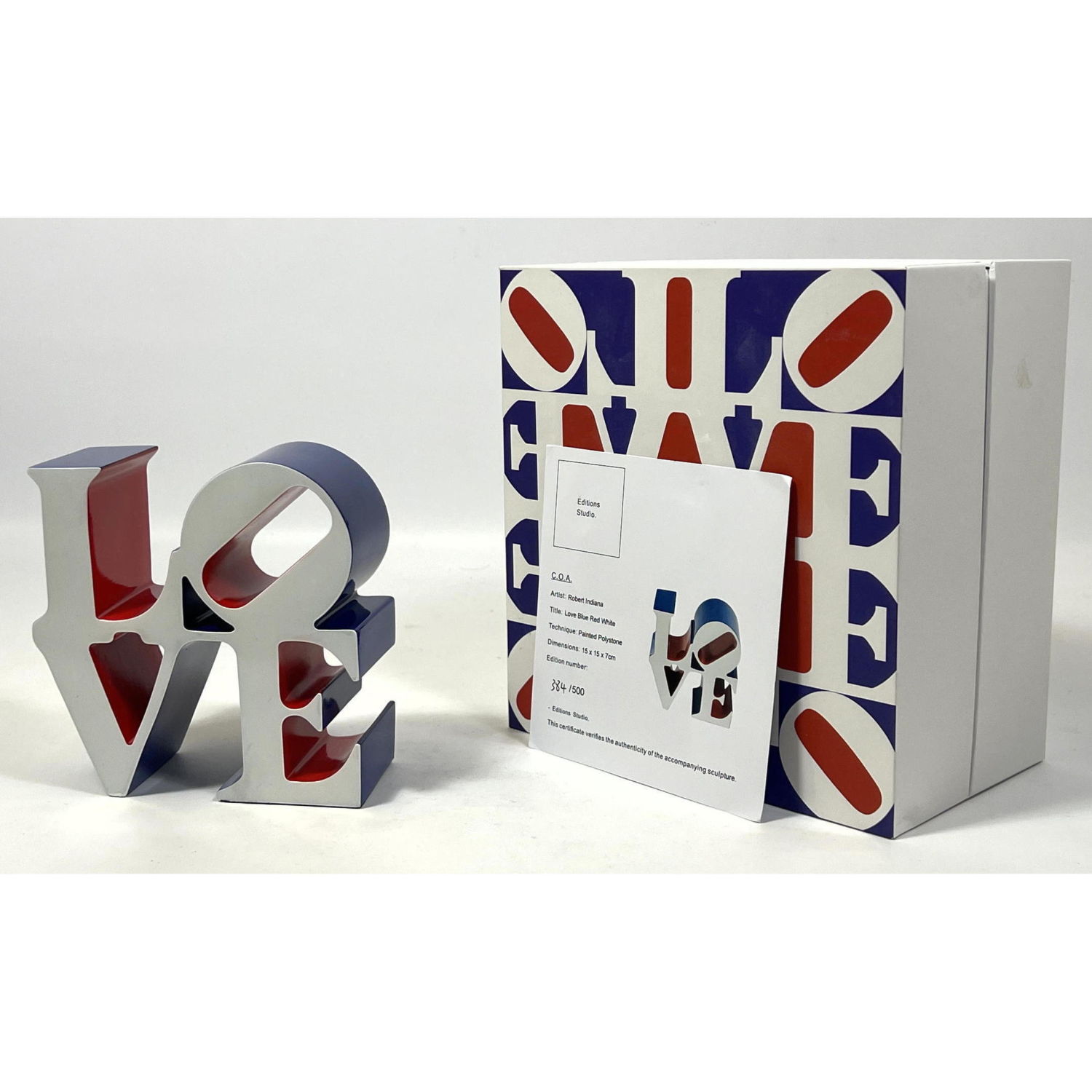 Robert Indiana Love Sculpture Orig 2fcfeb