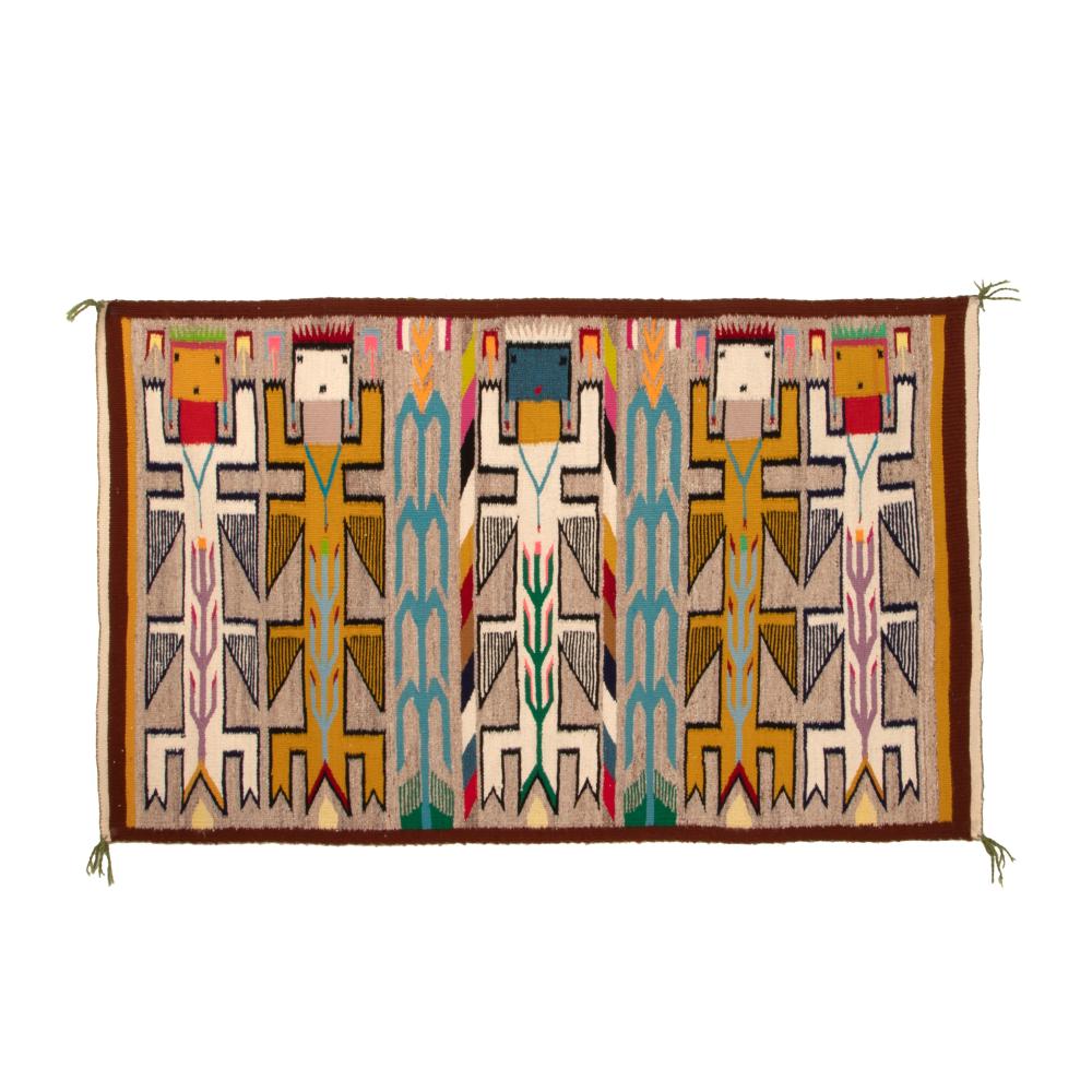 DINé [NAVAJO], YEI TEXTILE, CA.