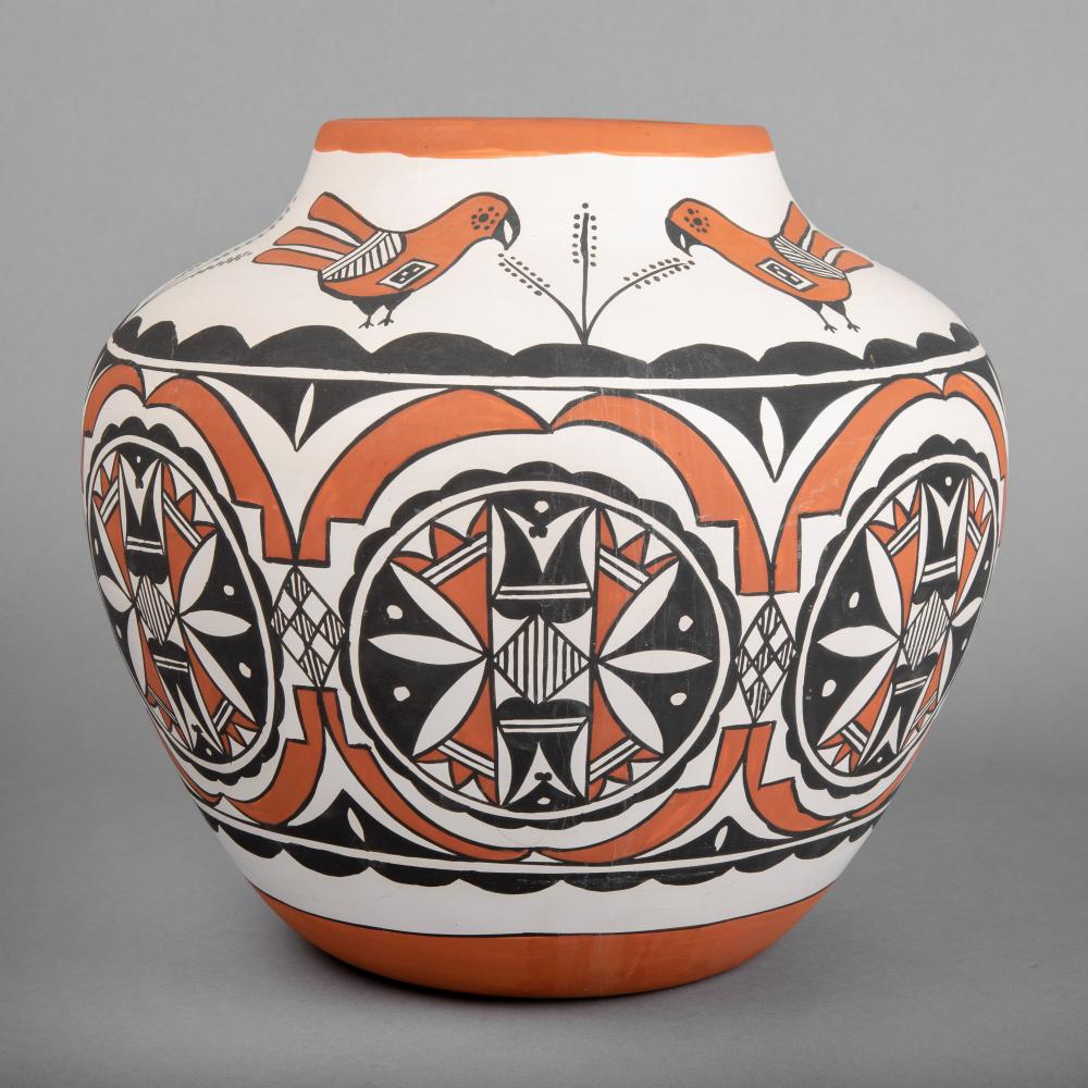 ACOMA POLYCHROME JARD A Acoma 2fd134