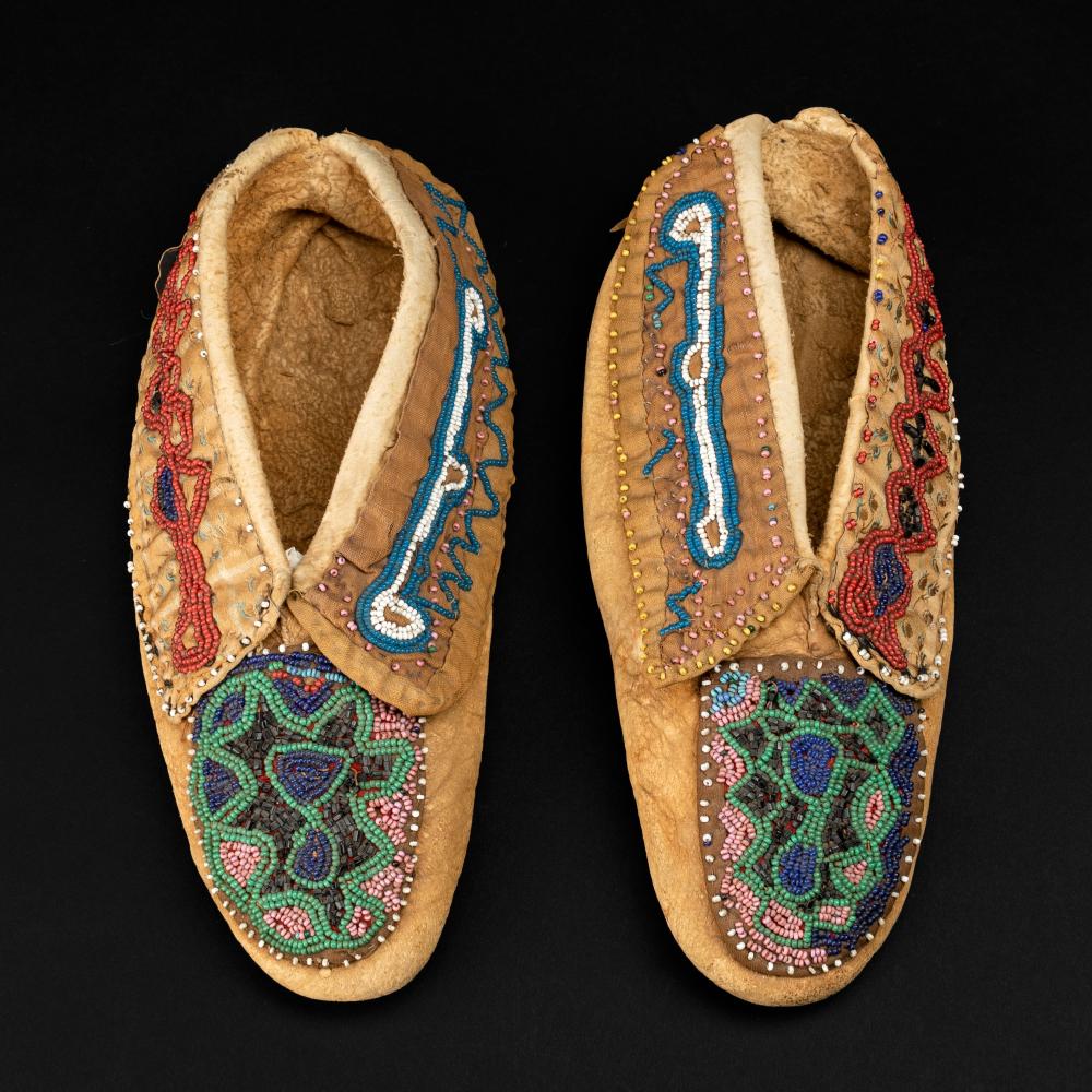 WOODLANDS BEADED MOCCASINS SECOND 2fd147
