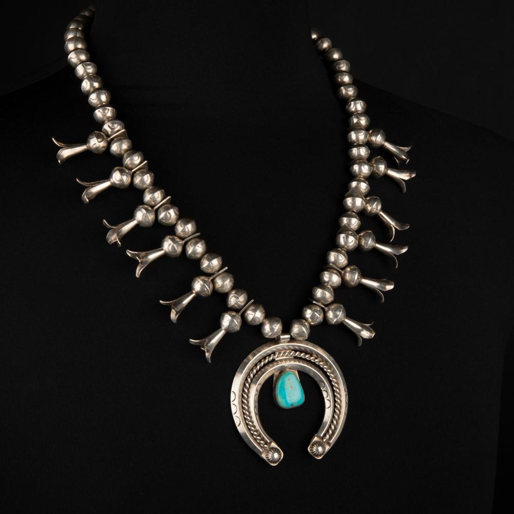 DINé [NAVAJO]-STYLE, SILVER AND