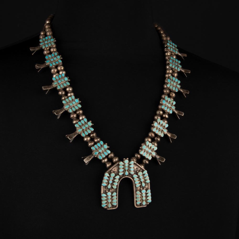 ZUNI STYLE SILVER AND TURQUOISE 2fd169