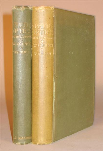 3 vols Optics Farrar John  4cc44