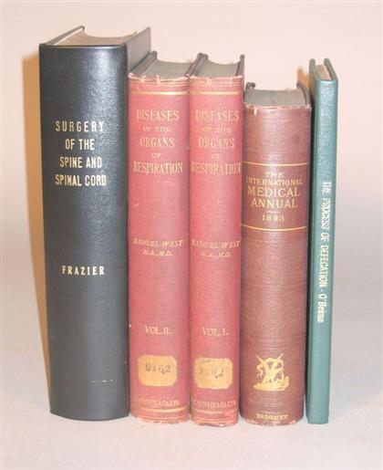 5 vols.  Medicine: O'Beirne, James.
