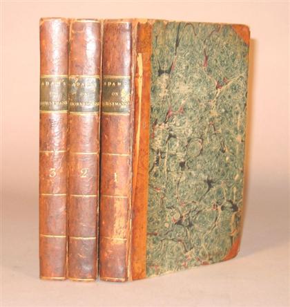 3 vols Adams John Riding Master  4cc5b