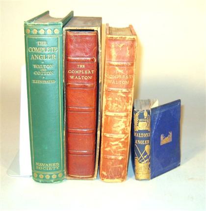 4 vols Walton Izaak Cotton  4cc61