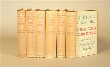 6 vols.  Churchill, Winston S. The Second