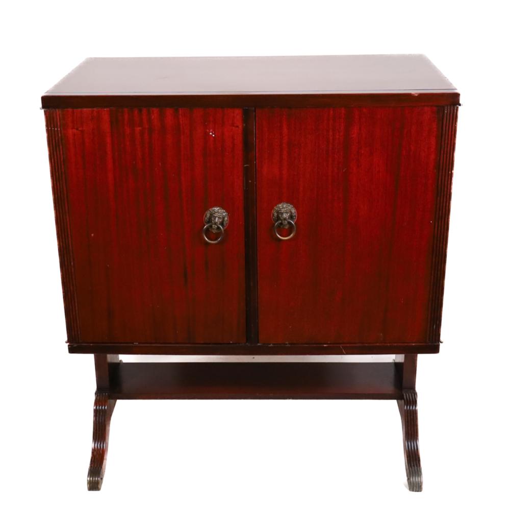 VINTAGE REGENCY STYLE MAHOGANY