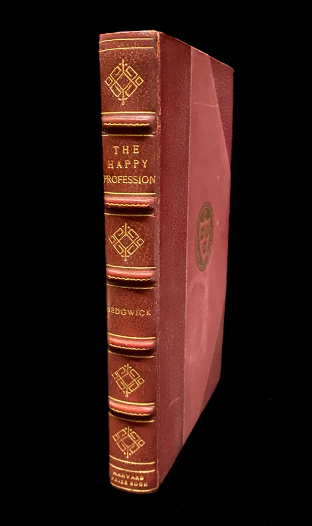 THE HAPPY PROFESSION BY ELLERY SEDGWICKThe