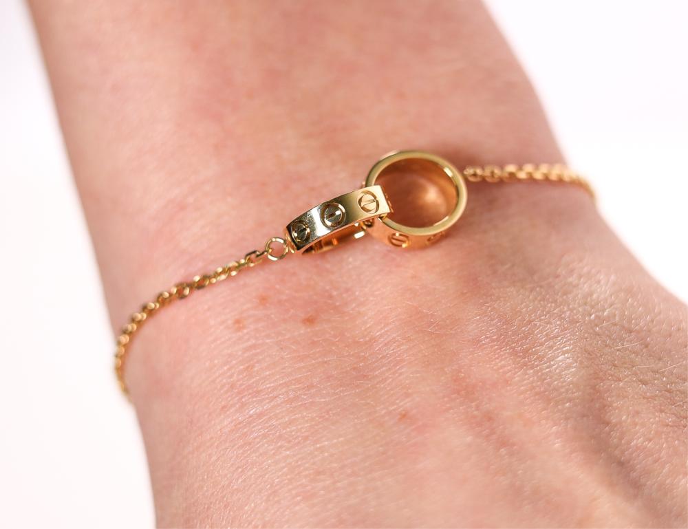 18K YELLOW GOLD LOVE BRACELET  300058