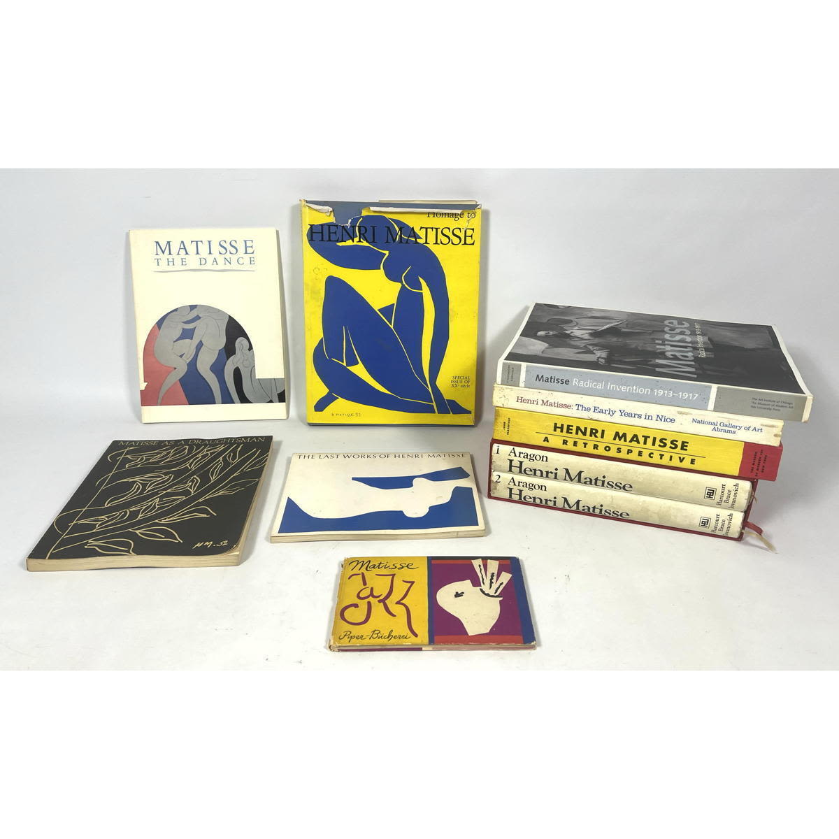 10pc HENRI MATISSE Artist Book