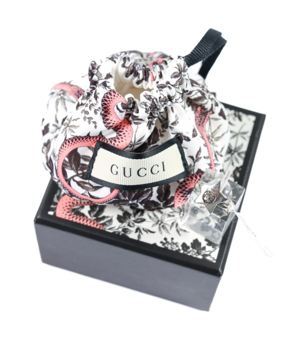 STERLING SILVER GUCCI CAT STAR 3001a1