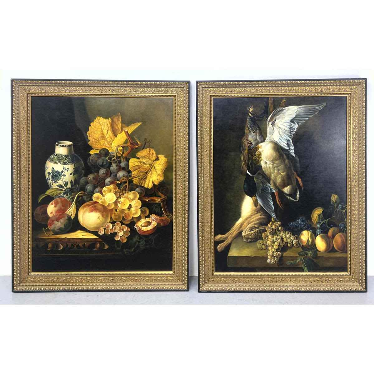 2pc Large Contemporary Still Life