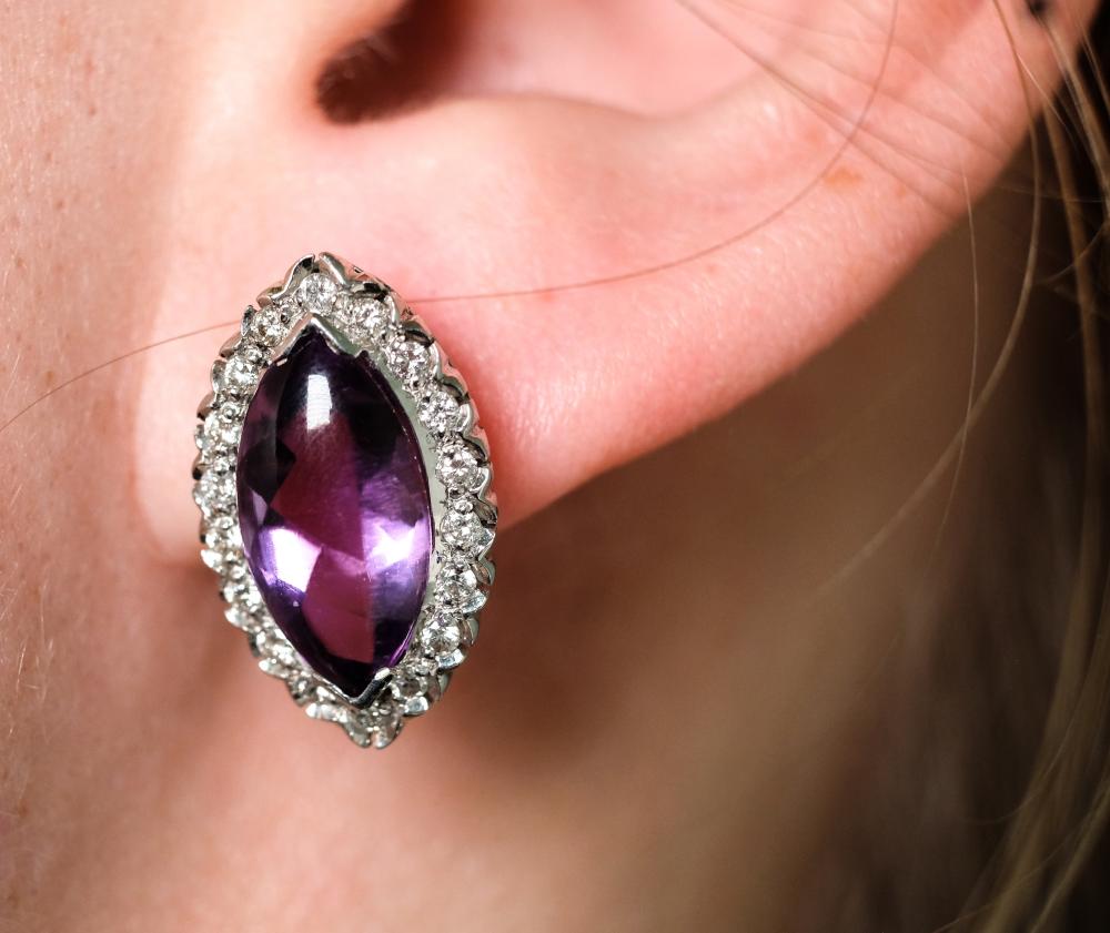 18K WG 5 CTW AMETHYST 70 CTW 3001c7