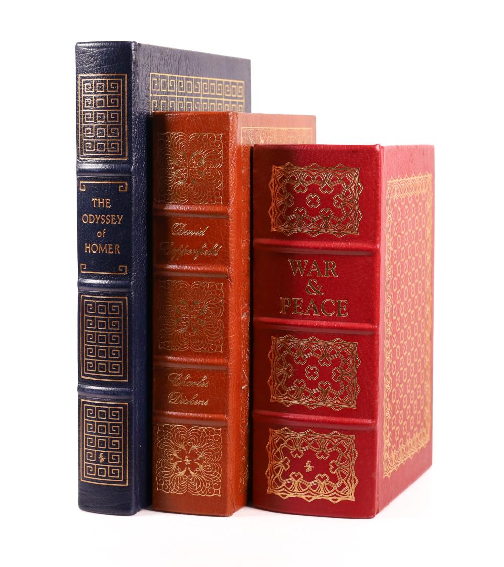 LOT OF 3 EASTON PRESS LITERARY 300232