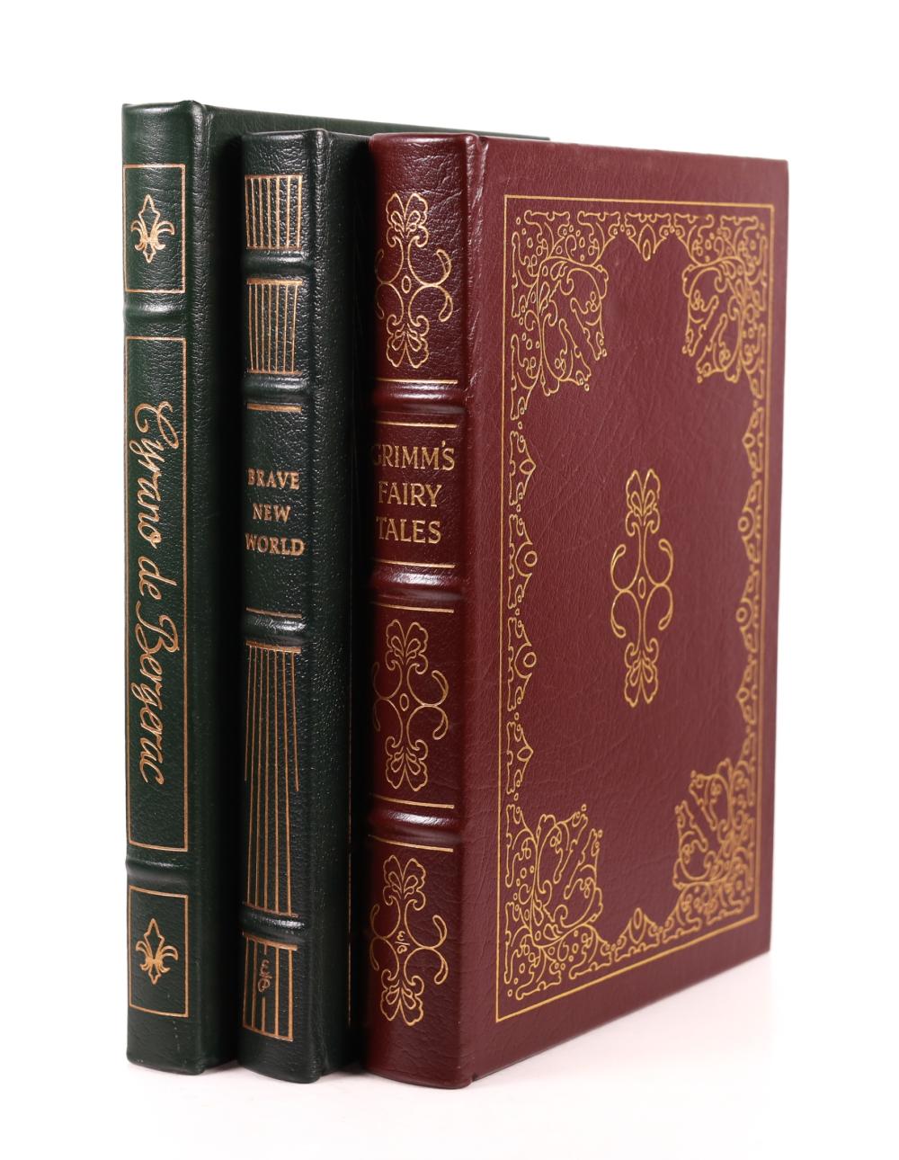 LOT OF 3 EASTON PRESS LITERARY 300233