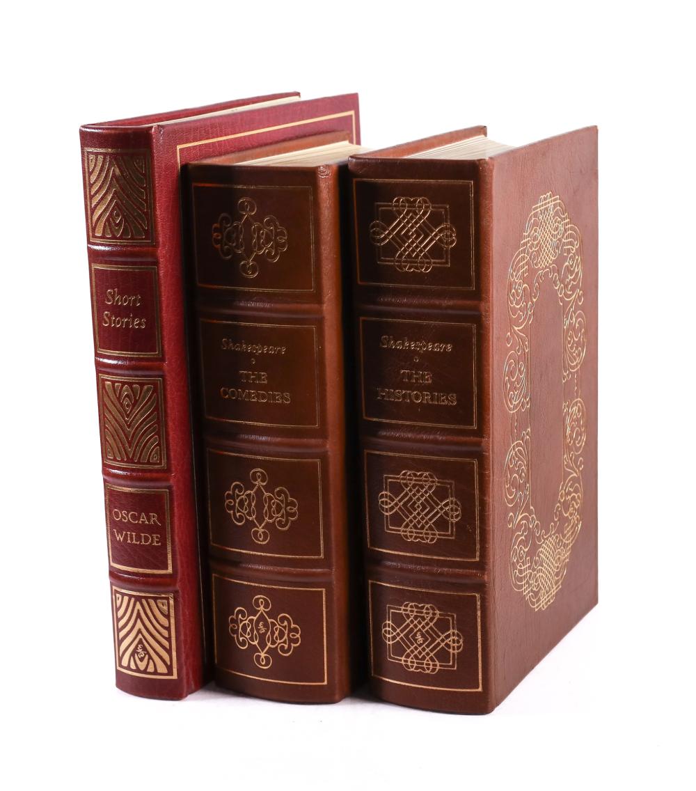 LOT OF 3 EASTON PRESS LITERARY 300275