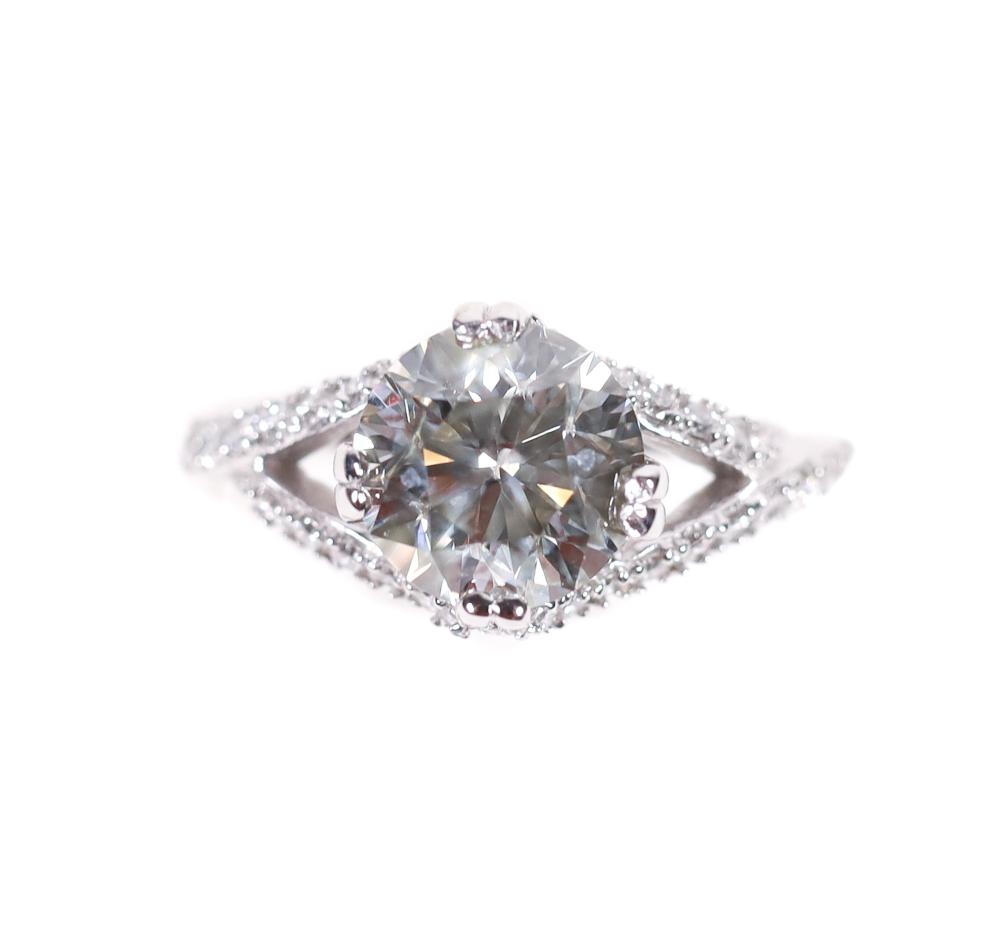 14K WG NATURAL DIAMOND RING14k 30027d