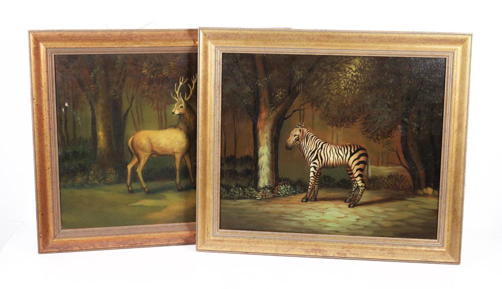 AFTER GEORGE STAUB LOT OF 2 ANIMAL