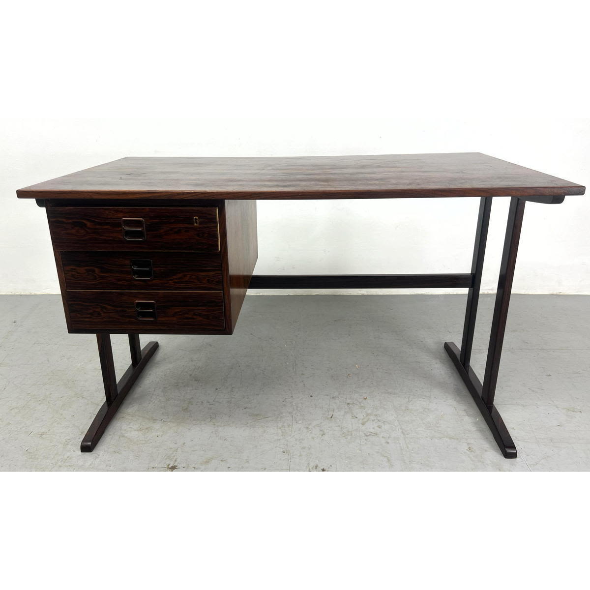 Danish Modern Design Rosewood Desk  300312