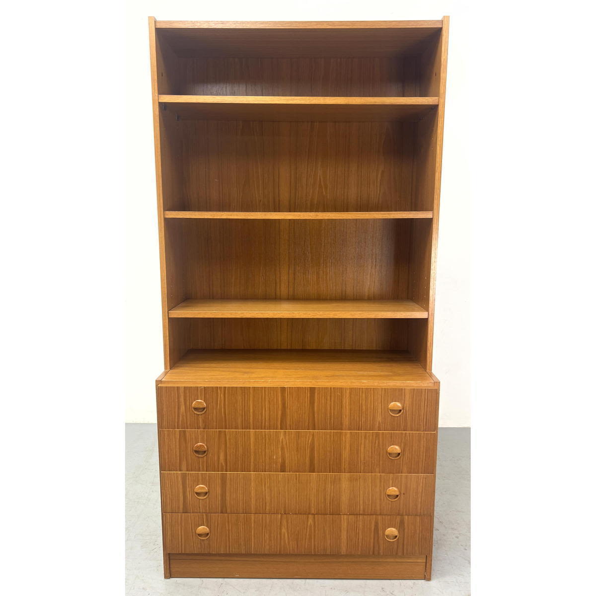 Danish Modern Teak 2 Part Book 30035c